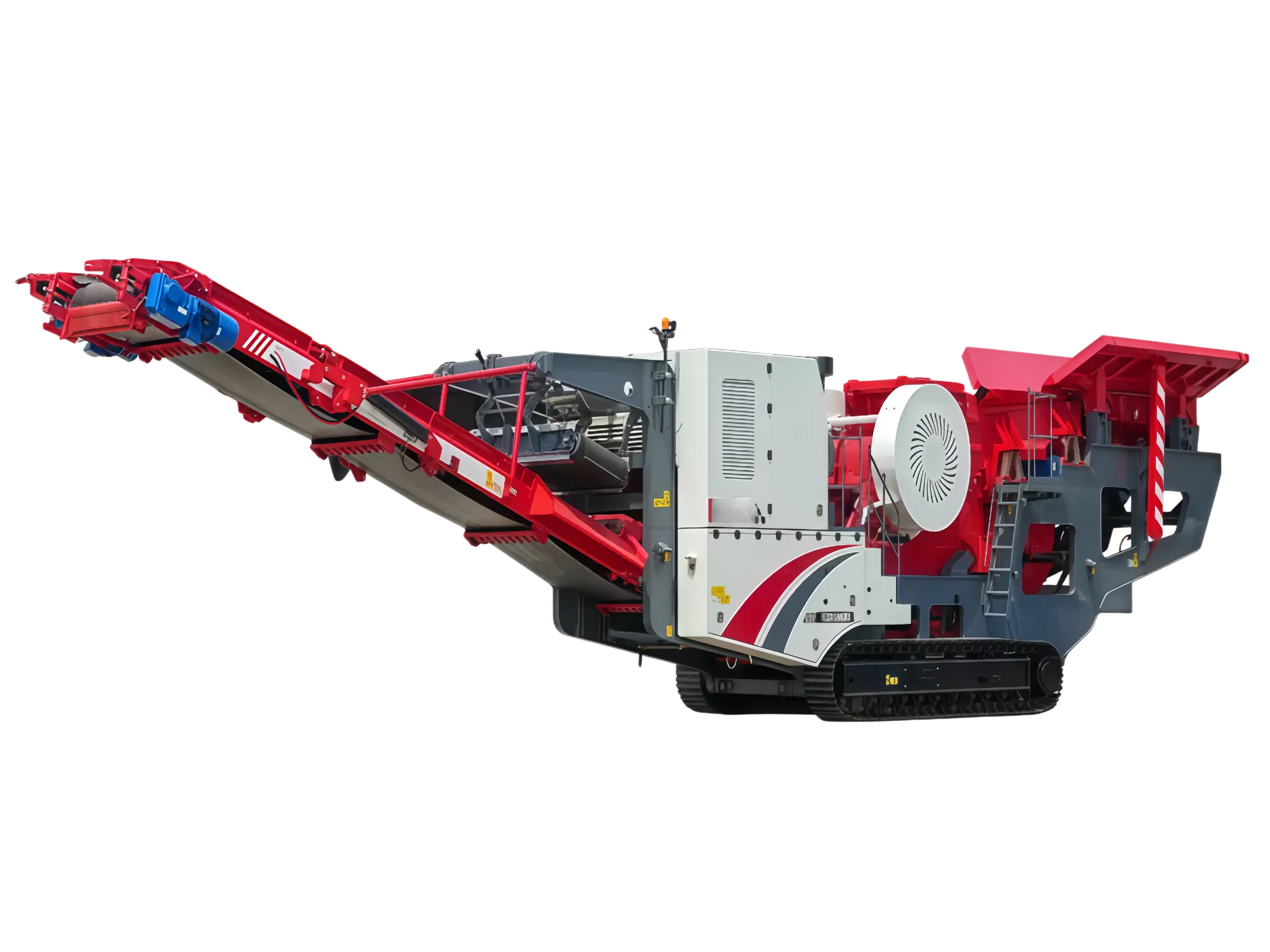 PE1100Crawler-mounted mobile crusher