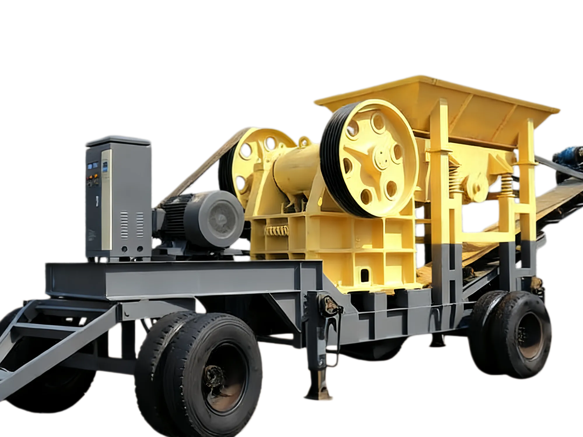 PE400×600 Mobile Jaw Crusher