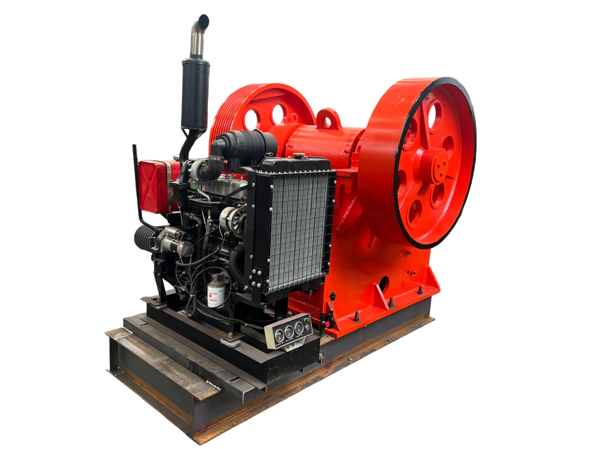 Diesel-powered 400×600 Jaw Crusher