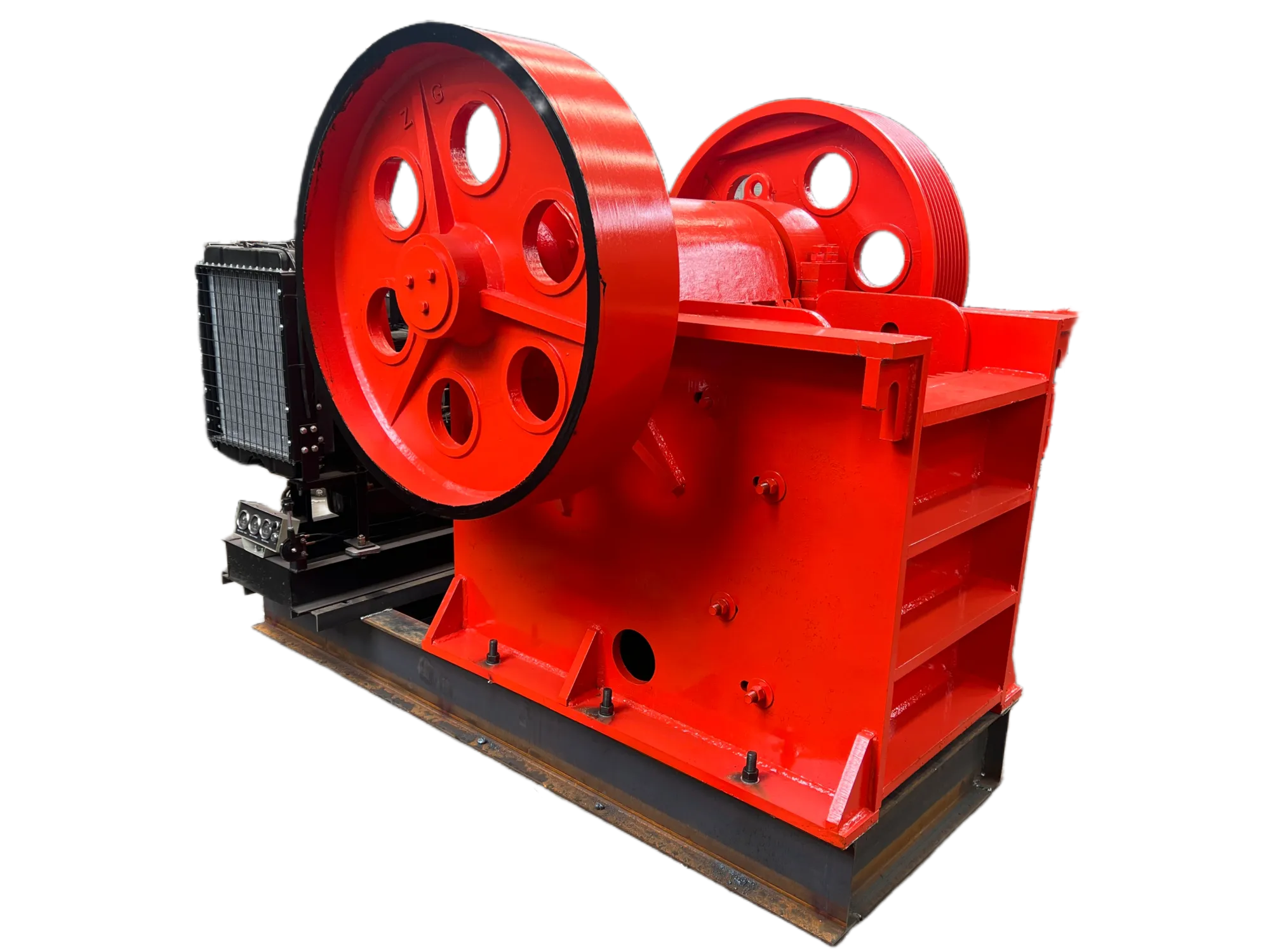 Diesel-powered 400×600 Jaw Crusher
