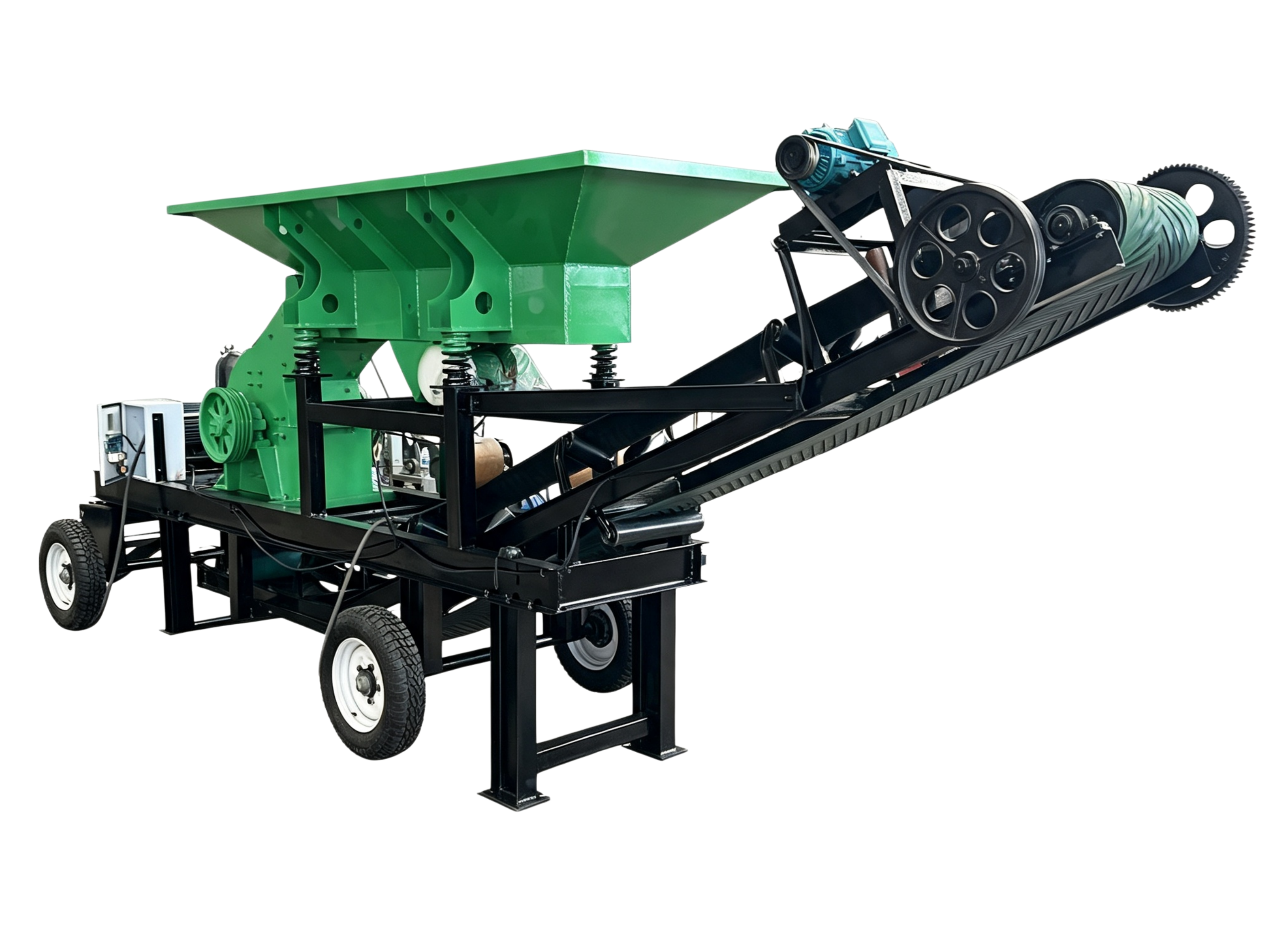 Mobile Hammer Crusher for Ore Crushing