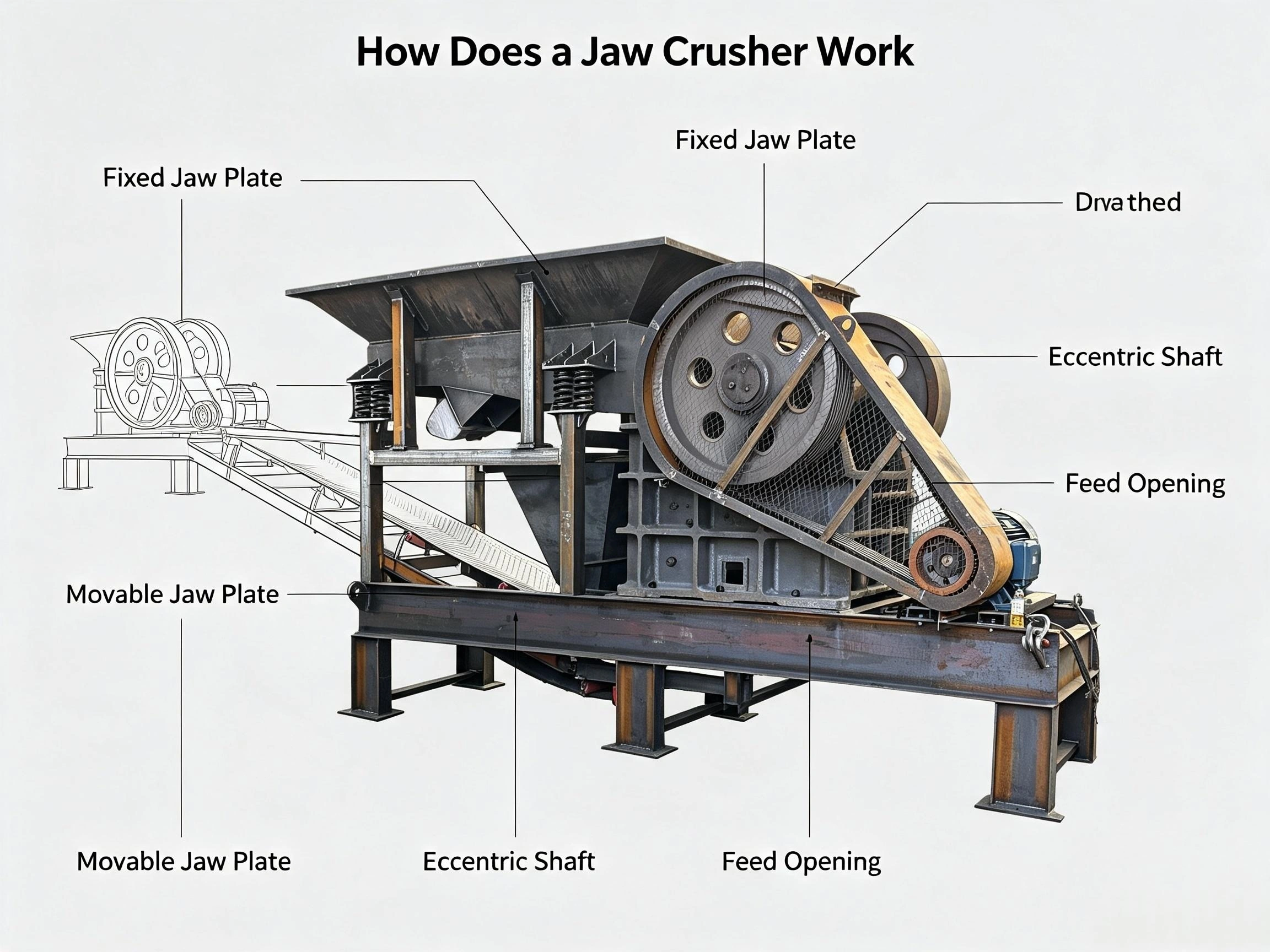 How Does a Jaw Crusher Work? Complete Working Principle & Maintenance