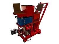 Diesel-Powered Hydraulic Clay Brick Machine